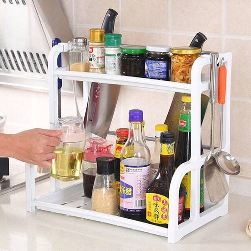 Kitchen Storage Rack and Spice Rack